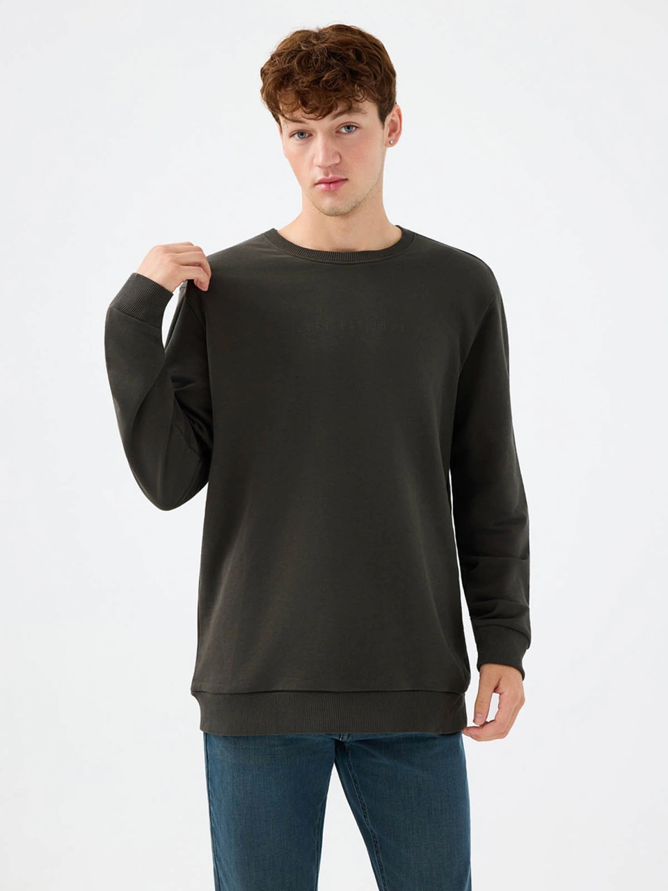 Loft Antrasit Erkek Sweatshirt Lf2037100 Antrasit
