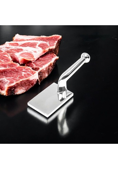 Olgun Paslanmaz Çelik Et Döveceği 1200 Gr Biftek Demiri Metal