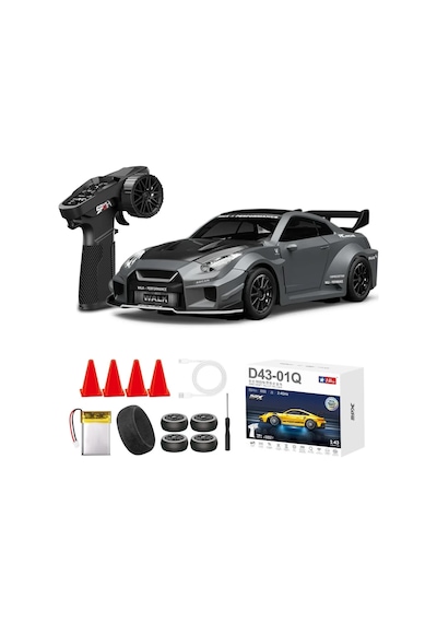 Hstar 1:43 Profesyonel Mini Drift Rc Araba Gtr 4wd 15 Km/h Hız Metal Alaşım Gövde Eps Stabilizasyonu Tam Orantılı Çift M Çok Renkli Hstar 1:43 Profesyonel Mini Drift Rc Araba Gtr 4wd 15 Km/h Hız Metal Alaşım Gövde Eps Stabilizasyonu Tam Orantılı Çift M Çok Renkli
