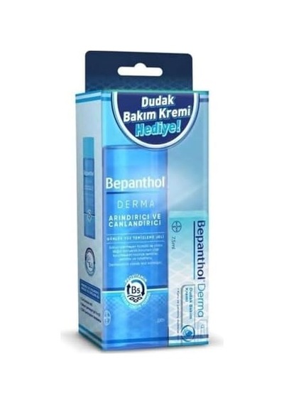 Derma Yüz Temizleme Jeli + Dudak Bakım Kremi
