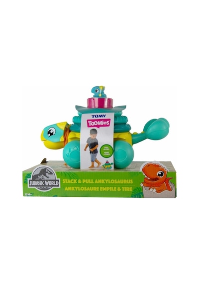73410 Tomy Toomies Jurassic World Diz Ve Çek Anki +12 Ay