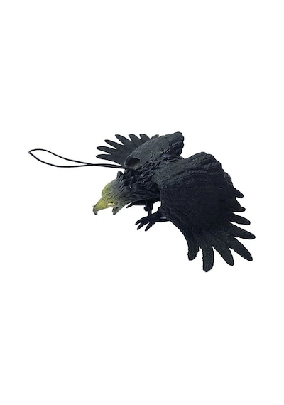 Asılabilir Lateks Kartal Dekor Süsü Siyah 17-18 Cm Diğer