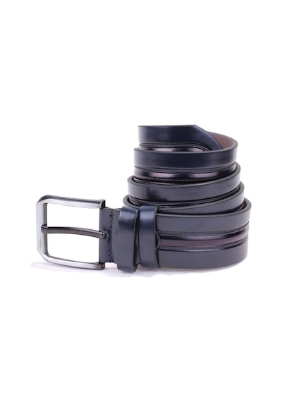 Dagoster DMK26-457 Lacivert 4.5 CM Suni Deri Erkek Kemer Lacivert