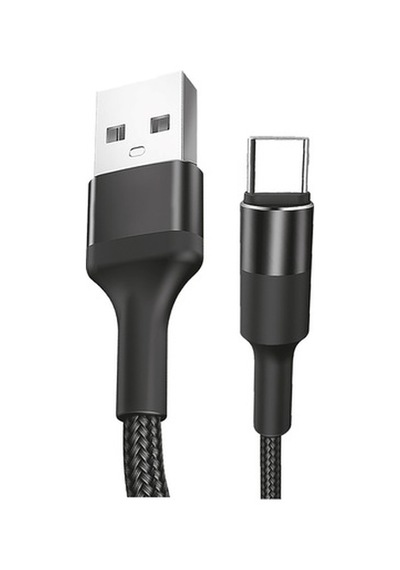 Teknonet Ip Örgü 100 Cm Hızlı Şarj Type-C Şarj Ve Data Kablosu (534255438)-Siyah