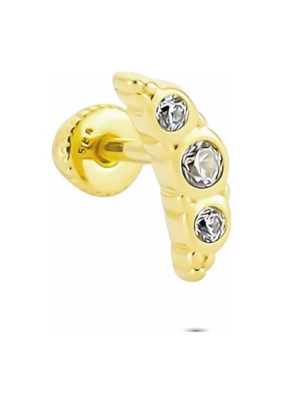 Glorria Altın Melek Kanadı Helix Piercing (540178393)