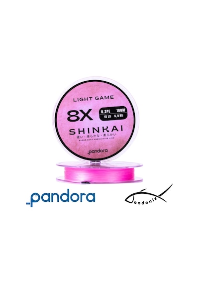 Pandora Shinkai Light Game İp Misina 100mt 0.3 Pe