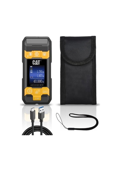 Cat Da980621 3.7volt Li-po 3 Ü 1 Arada 40m Lazer Metre +hizalama +metal/ahşap/voltaj Dedektörü
