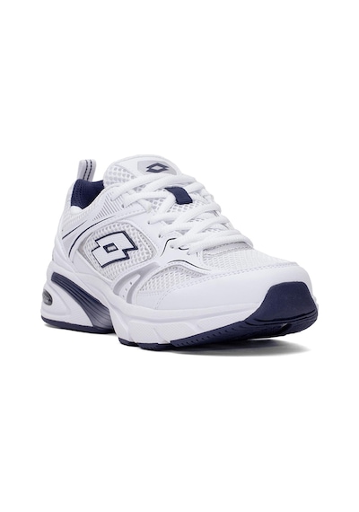 Lotto 101938217 5m Athens 5fx Kadın Klasik Sneaker Beyaz - Lacivert Beyaz - Lacivert