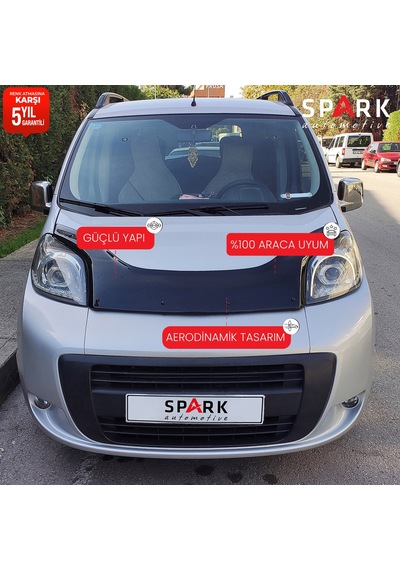 Peugeot Bipper 2007-2016 Yıl Aralığı Ön Kaput Rüzgarlık 3mm