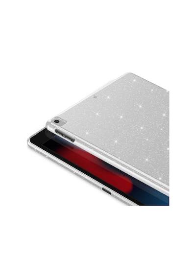 Ardemix Apple Uyumlu iPad 10.2 2021 9.nesil Simli Parlak Görünümlü Tablet Koton Kı Tablet Kılıfı