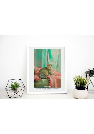 Paw-pow No:13 Art Print