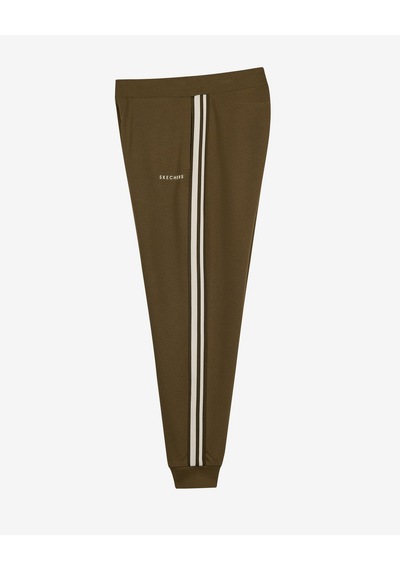 Skechers M Lw Stripe Jogger Sweatpant Erkek Haki Eşofman Altı S2610104-0255