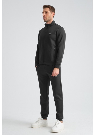 Shooter Sportswear Shooter Scuba Mevsimlik Regular Fit Erkek Eşofman Takım Siyah