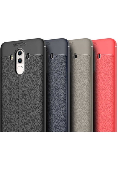 Huawei Mate 10 Pro Kılıf Zore Niss Silikon Kapak Kırmızı