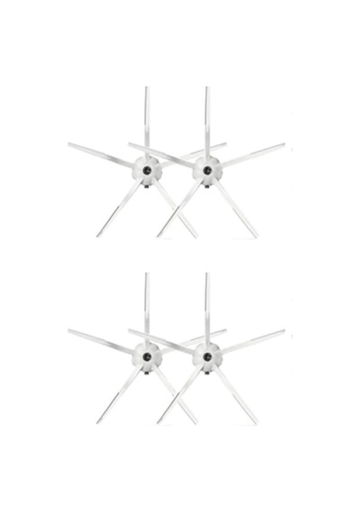 Roborock S6/S6 Pure Uyumlu Yedek Yan Fırça-4 Parça