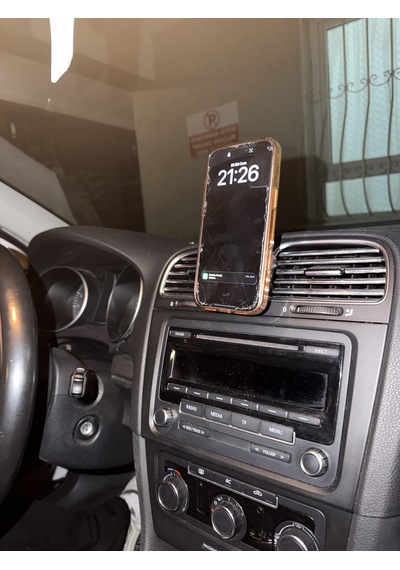 Volkswagen Golf 6 2008-2013 Uyumlu Araç Içi Premium Telefon Tutucu - Araba Telefon Tutacağı Havalandırma Için