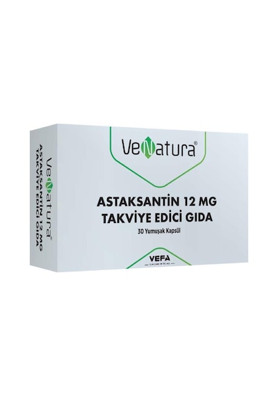 Venatura Astaksantin 12 Mg 30 Kapsül