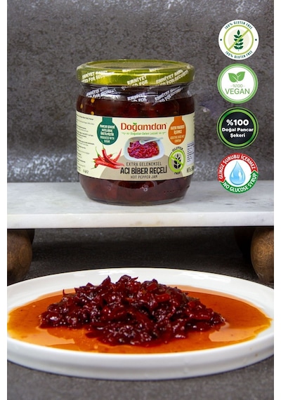 Acı Biber Reçeli 500 Gr