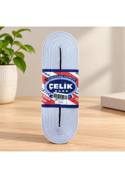 10 M 4 Cm Beyaz Paça Lastiği Çok Renkli