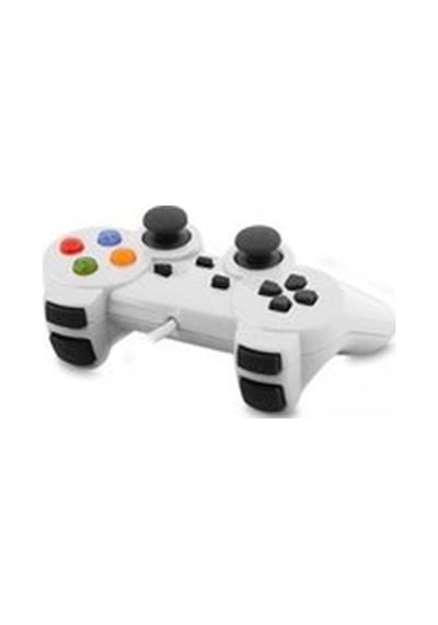 1.8m Uzunlukta Beyaz Usb Joypad Oyun Kontrol Cihazı