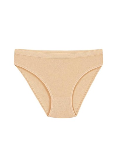 12 Adet Yıldız Kadın Ribana Bikini Külot Ten 3720 Ten Rengi