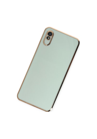 Xiaomi Redmi 9a Uyumlu Kılıf Volet Silikon - Açık Yeşil