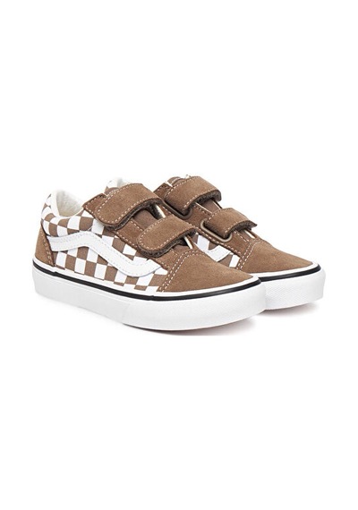 Vans Old Skool V Çocuk Günlük Ayakkabı Vn000cya1nu1 Kahverengi Kahverengi