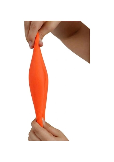 Stretchy Dough Ball - Gerginlik Giderici Esnek Oyun Hamuru Topu - Turuncu