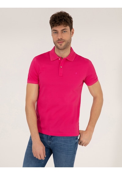 Pierre Cardin Erkek Fuşya Tişört Basic 50262665-vr023 Fuşya