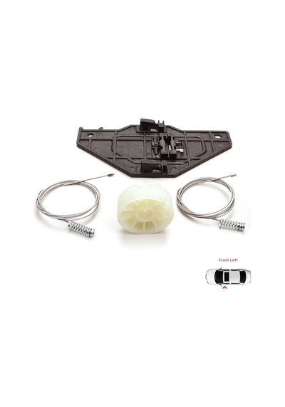 Ön Sol Cam Kriko Set Peugeot Partner Berlingo 2 B9 2008-2018 İçin Standart