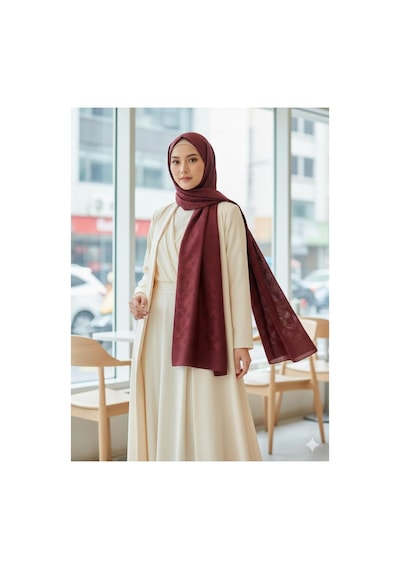 Pierre Cardin Lyocell Naia Lumina Şal 6080100 - 941 Bordo-941 Bordo-941