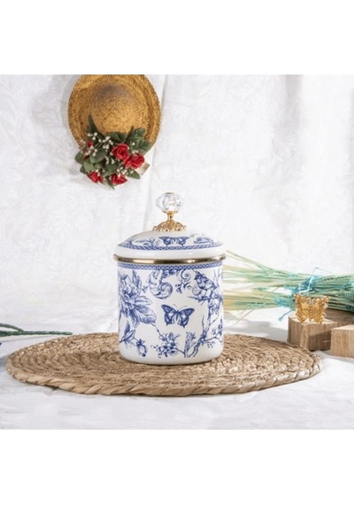 Mıss Betty 8324 Blue Lıfe Kavanoz 12cm Mavi