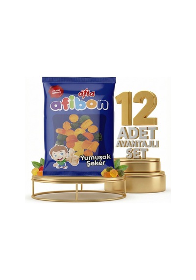 Afia Afibon Yumuşak Şeker 12x80 Gr