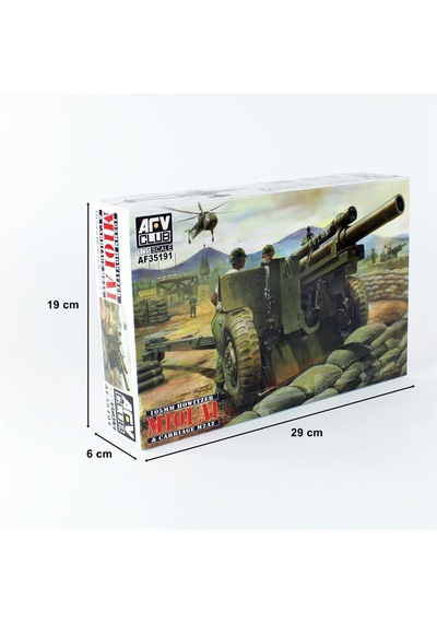 1/35 105mm Howıtzer M101a1 & M2a2 Arabalı Topu Maketi, Afv Club 35191
