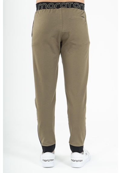 Maraton Sportswear Slimfit Erkek Dar Paça Basic Açık Haki Eşofman Altı 15711-açık Haki Açık Haki