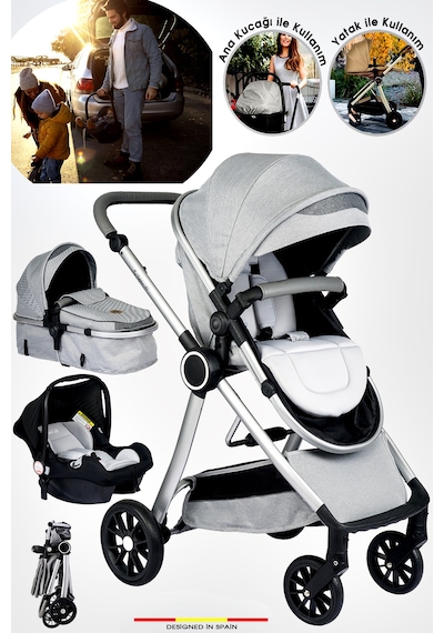 Baby Home 990 Neo 6 in 1 Travel Sistem Bebek Arabası