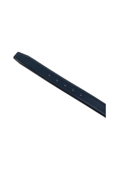 Lacivert Erkek F-734-01 Grande Arsel Deri Klasik Kemer Genişlik 3.5 Cm