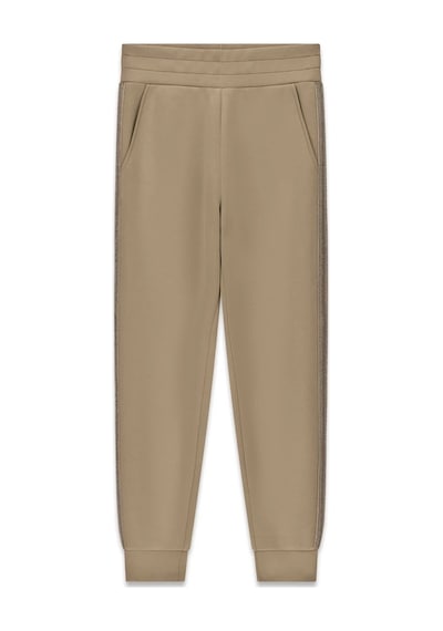 Guess Victoire Scuba Kadın Jogger Fit Pantolon W6bb17k6074 Bej