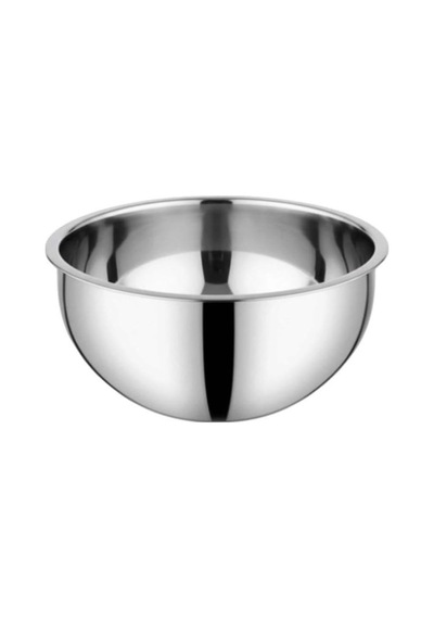 304 Paslanmaz Çelik Sade Çırpma & Karıştırma Kasesi 18/10, Derin, Kapaksız 24 Cm Diğer