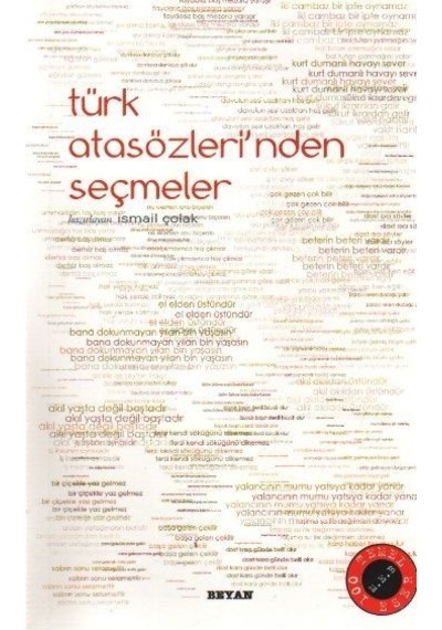 Türk Atasözlerinden Seçmeler - Beyan Yayınları