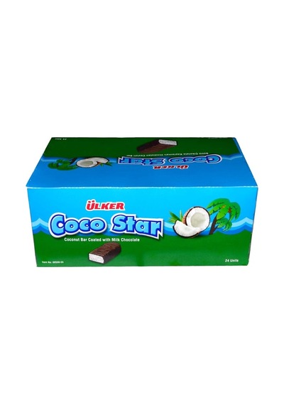 Ülker Cocostar Çikolata 25 Gr 24'lü Paket 8'li Paket