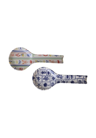 Keramika Marin Desen Ege Kaşıklık 27 Cm Antik Beyaz