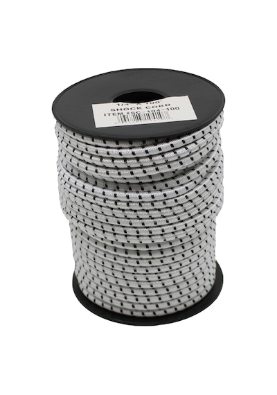 Tw Evans Cordage Sc-104-100 1/4-inç 100-fit Elastik Bungee Şok Kablosu