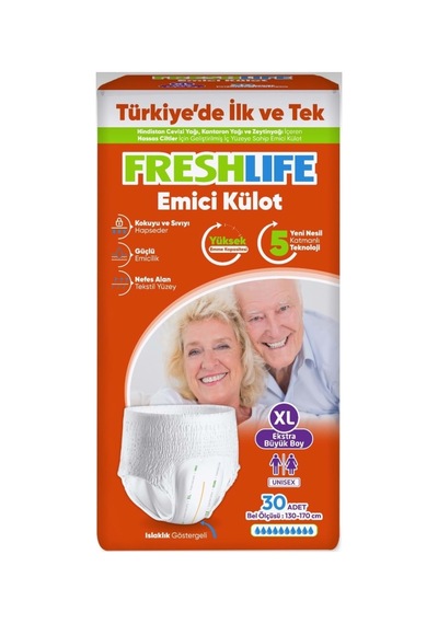 Emici Külot Yetişkin Bezi Xl Ekstra Büyük 60 Adet 2pk 30 XL