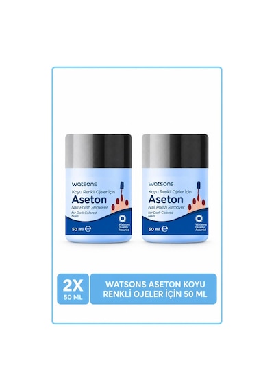 Watsons Koyu Renk Ojeler İçin Aseton 50ml Trx2