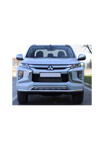 2007+ Mitsubishi L200 Ön Tampon Koruma Demiri İkili Krom