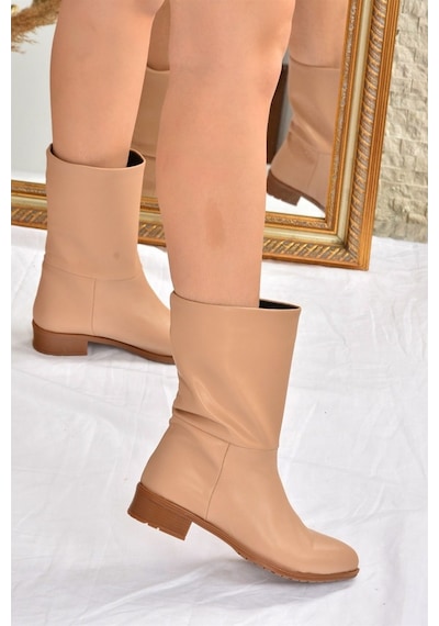 Fox Shoes Ten Düz Taban Günlük Kadın Bot L726597709
