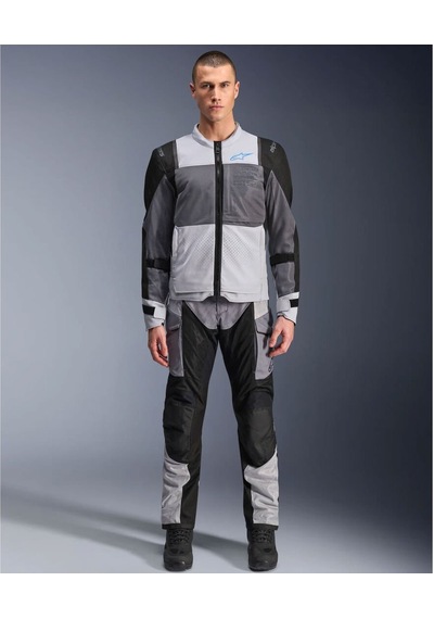 Alpinestars St-2 Air Korumalı Motosiklet Montu Gri Siyah