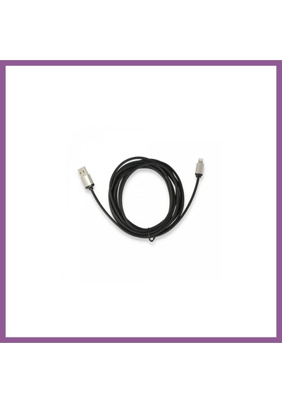 Bezos Usb To Lightning 3m Kablo - Siyah Rengaren