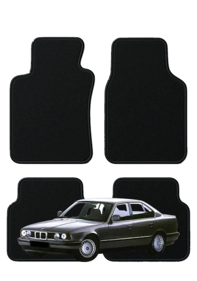 Bmw 5 Serisi E34 Kasa 1988-1995 Özel Kesim Tam Uyumlu Lüx Oto Halı Paspas , Bmw Paspas , Bmw Halı Paspas , Bmw 5 Paspas , E34 Paspas